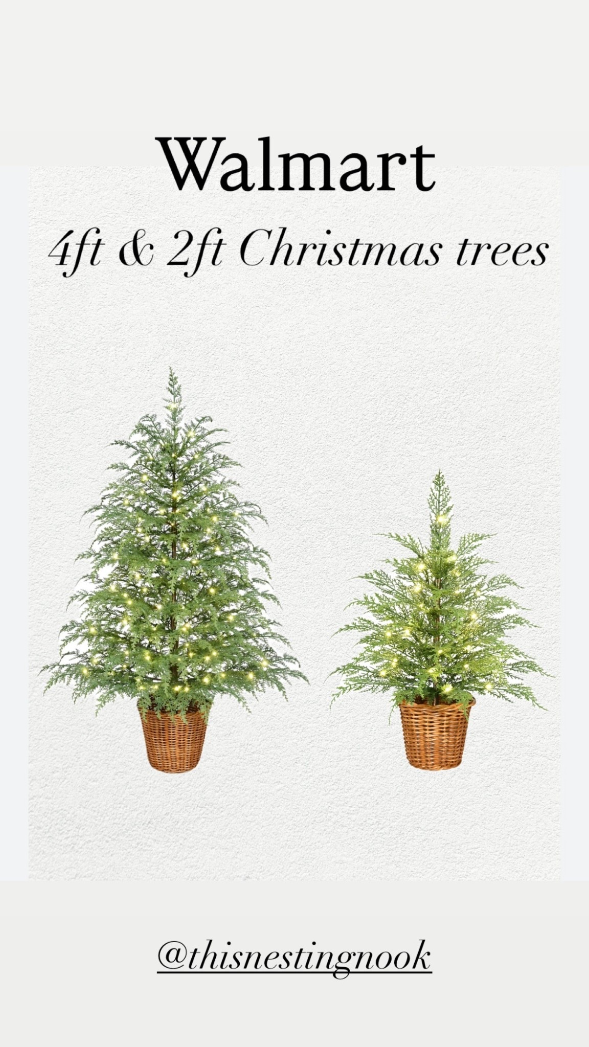 Christmas trees at Walmart🌲

#LTKActive #LTKHome #LTKSaleAlert