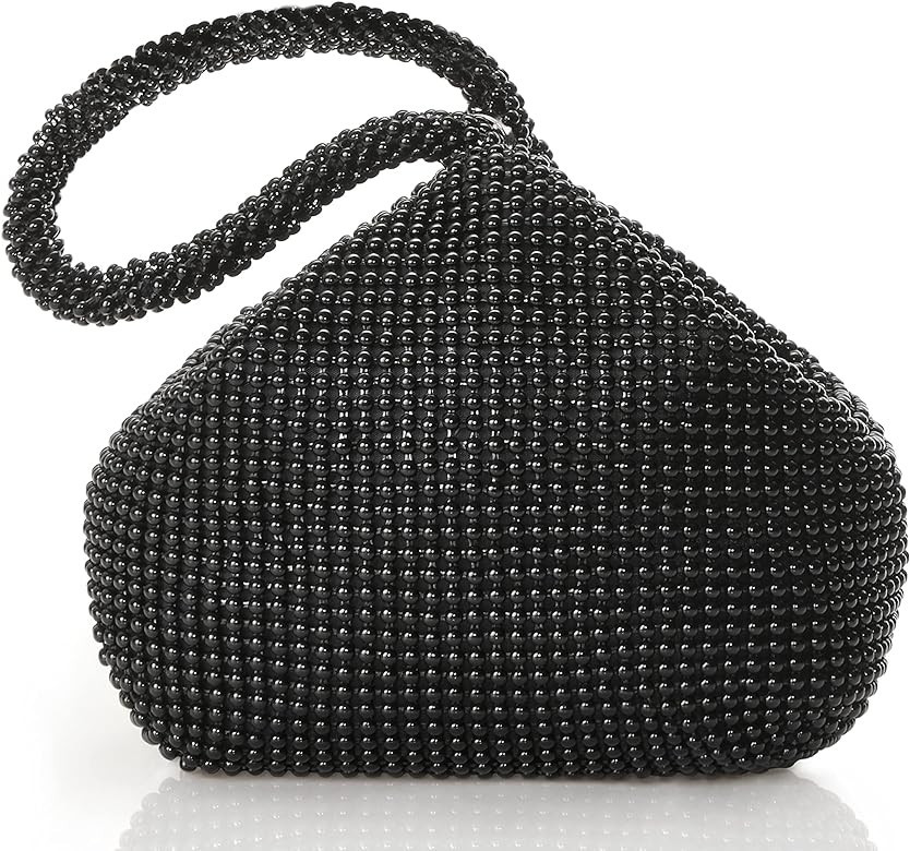 BABEYOND Women's Rhinestone Clutch Evening Bags Sparkly Glitter Triangle Purse for 1920s Party Pr... | Amazon (US)