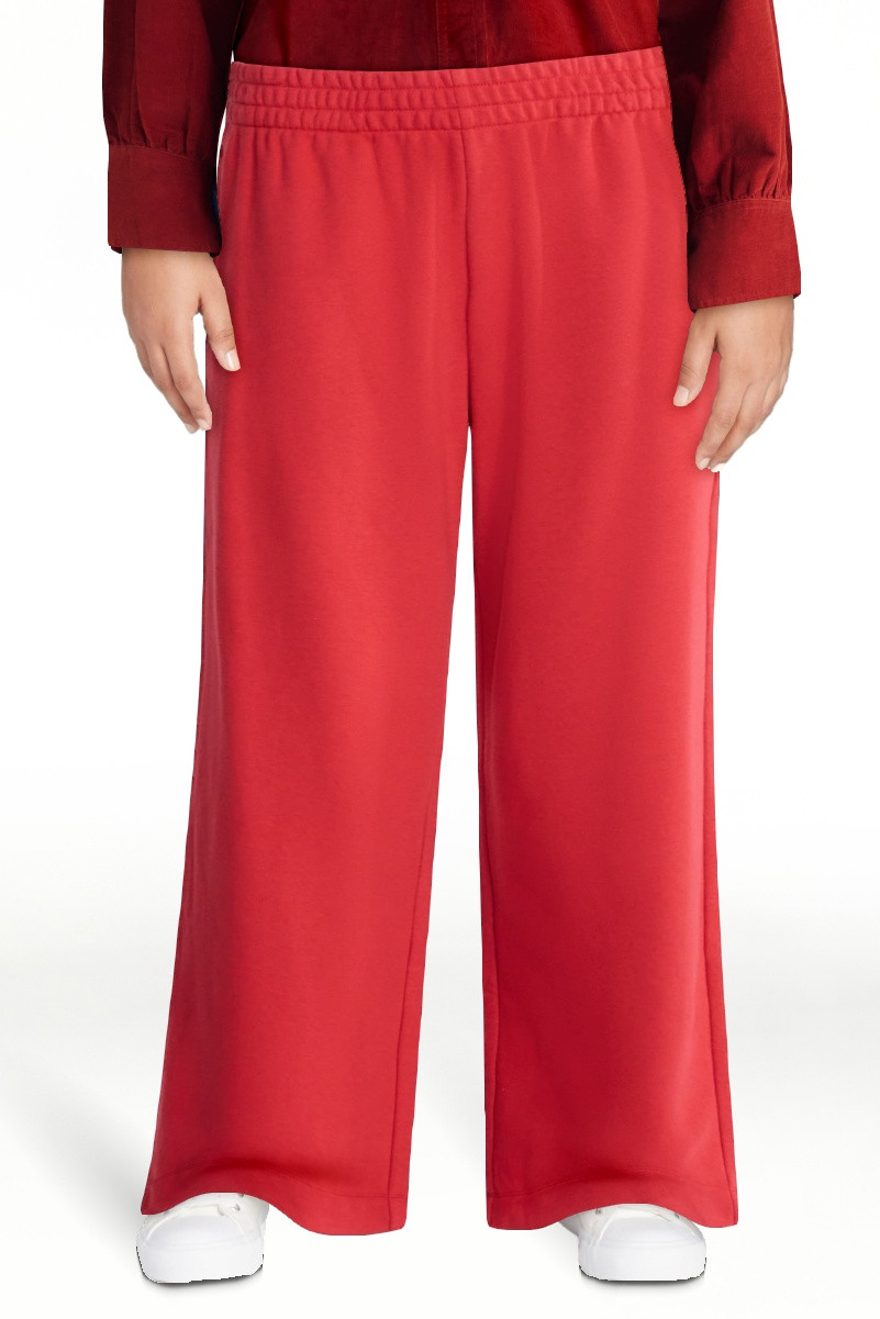 Free Assembly Women's and Women's Plus Wide Leg Sueded Terry Sweatpants, 30" Inseam, Sizes XS-4X | Walmart (US)
