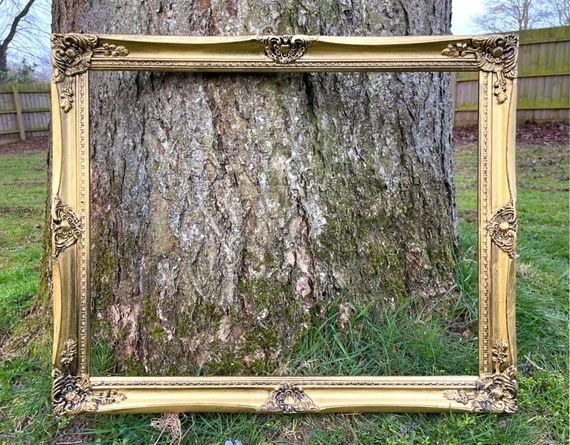 Fabulous high quality Rococo Gilt Wood & Composite Frame | Etsy (US)