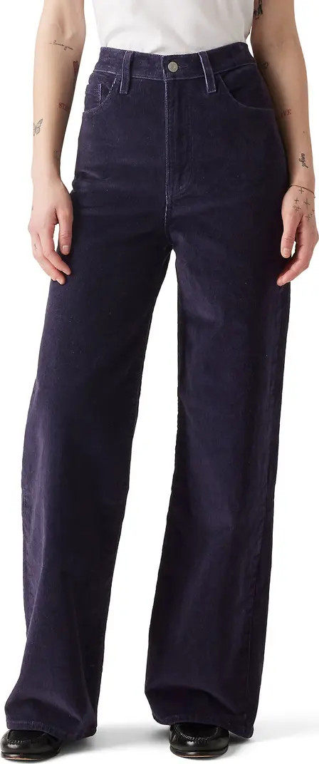 Levi's® Ribcage High Waist Wide Leg Corduroy Jeans | Nordstrom | Nordstrom