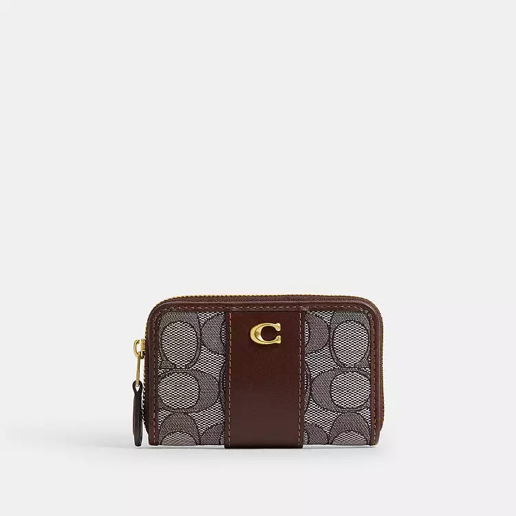 Essential Small Zip Around Card Case | Coach (US)
