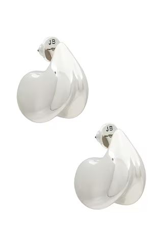 Jenny Bird Nouveaux Puff Earrings in Silver from Revolve.com | Revolve Clothing (Global)