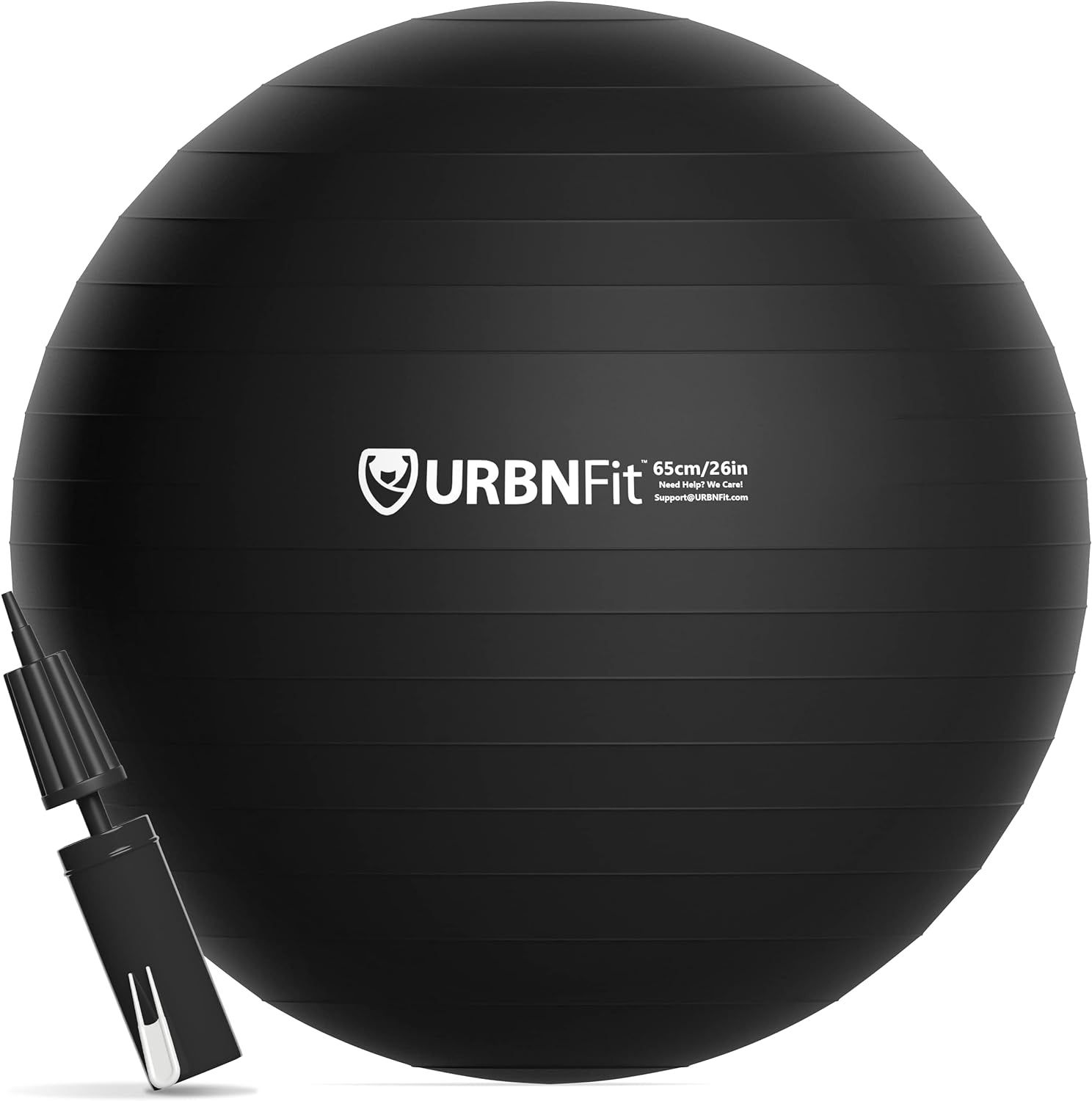 URBNFit Exercise Ball - Yoga Ball in Multiple Sizes for Workout, Pregnancy, Stability - Anti-Burs... | Amazon (US)