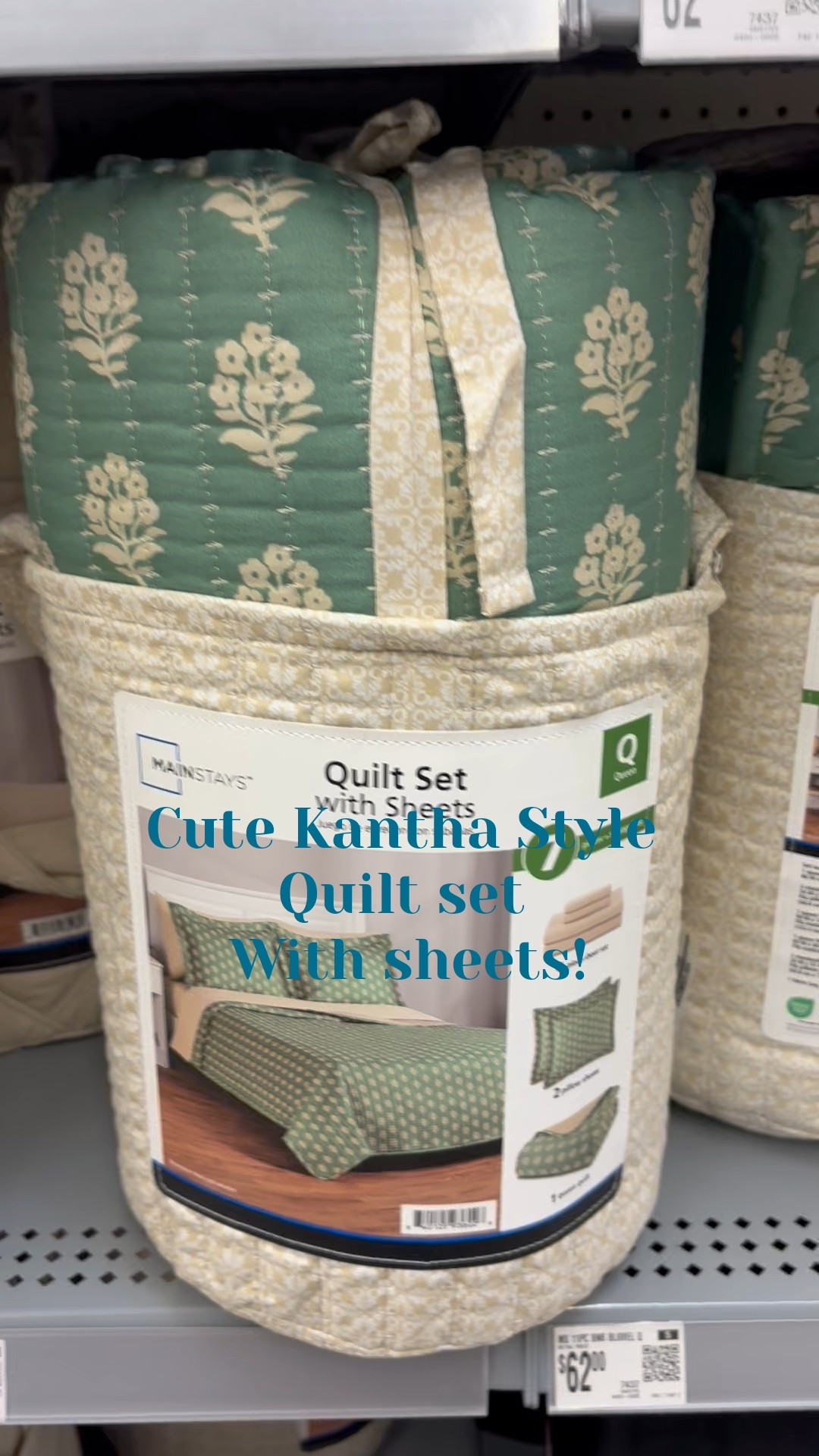 If you have a kid heading to college, this bedding set is perfect! For less than $50, you get a 7 piece quilt set! The color is perfect. 🤩  Yes, it’s less than $50.

#LTKHome #LTKFindsUnder50