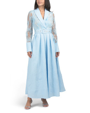 Long Sleeve Lace Top Gown | Women | Marshalls | Marshalls