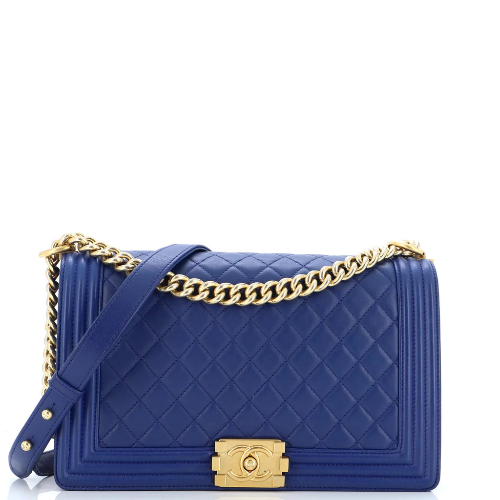 Boy Flap Bag Quilted Lambskin Old Medium | Rebag