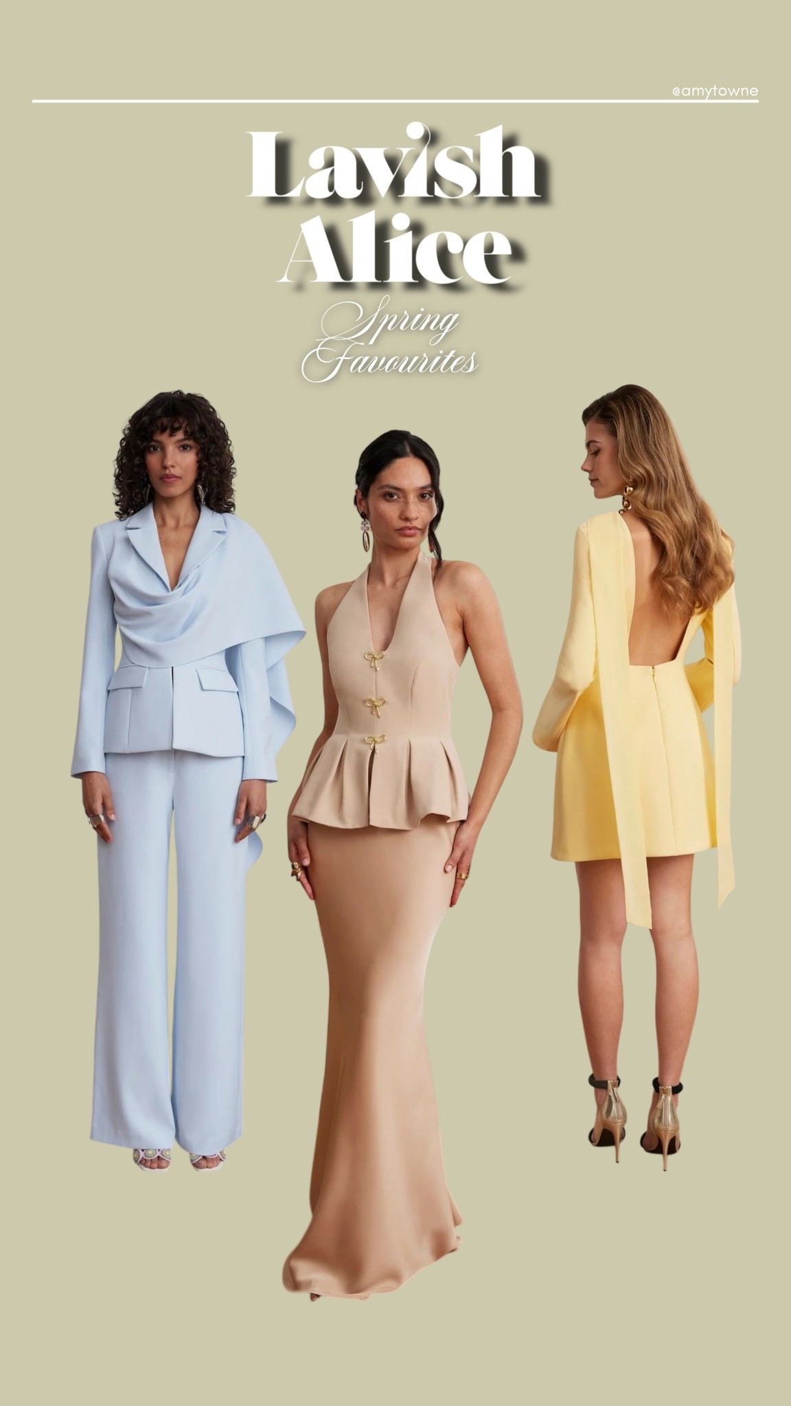 Lavish Alice spring occasionwear favourites x see my socials for the try on!!

Wedding guest, races fashion, summer occasion, dress inspo 

#LTKspring #LTKstyletip #LTKmodest