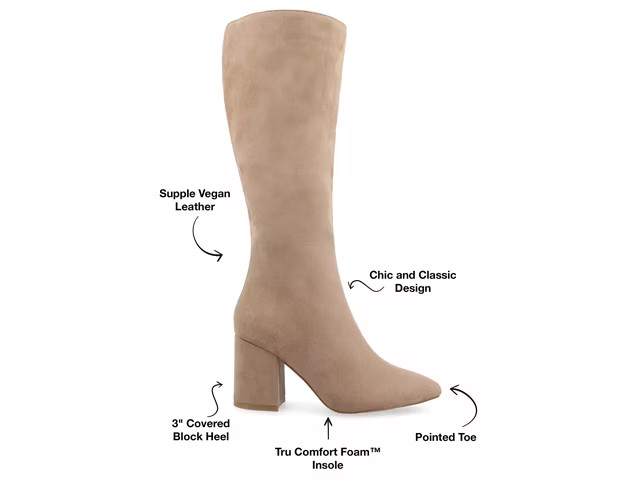 Journee Ameylia Wide Calf Boot | DSW