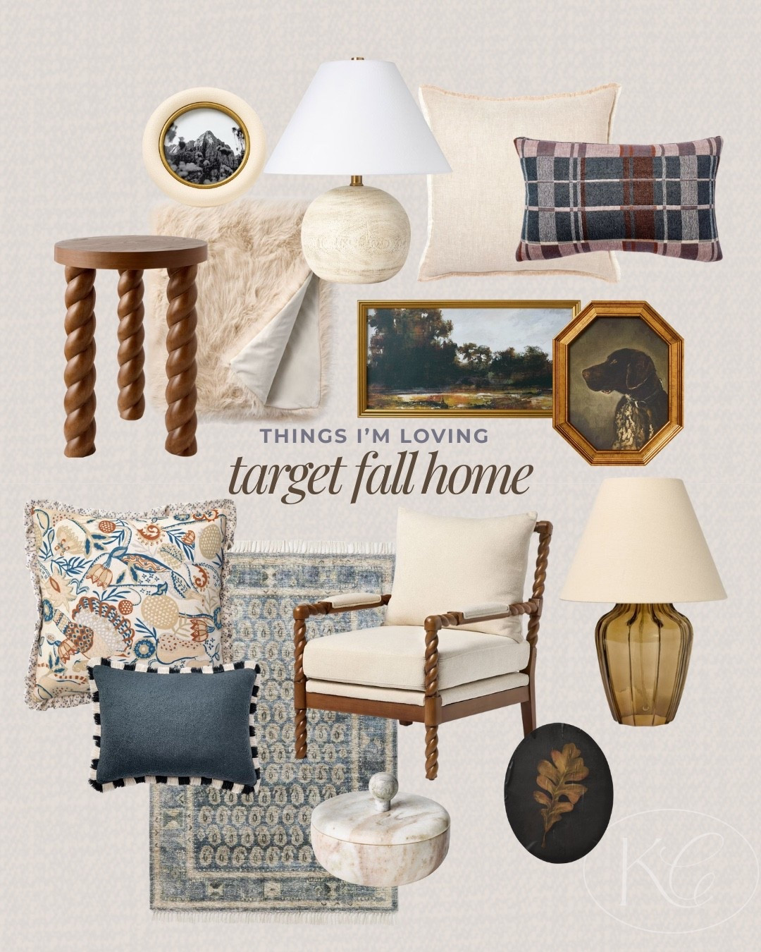 Blue and neutral home finds for Target. These are perfect for a living room or bedroom makeover  

#LTKFindsUnder100 #LTKSeasonal #LTKHome