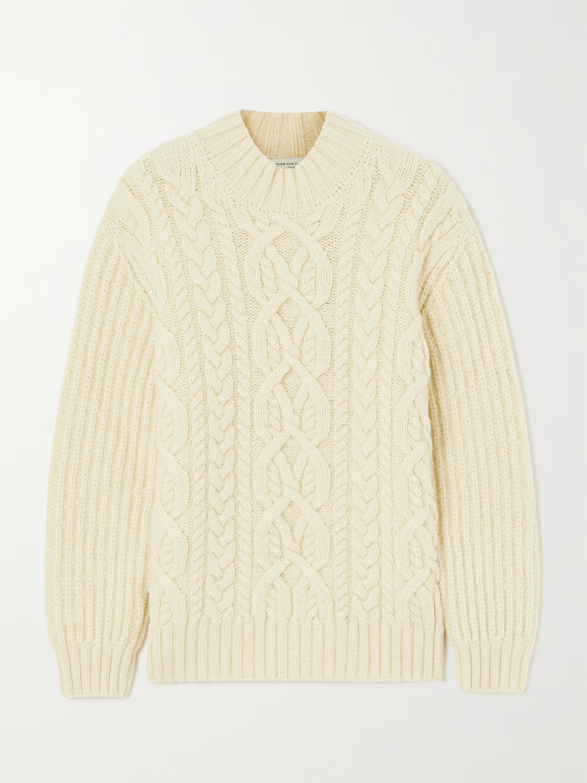 Cable-knit wool sweater | NET-A-PORTER (US)
