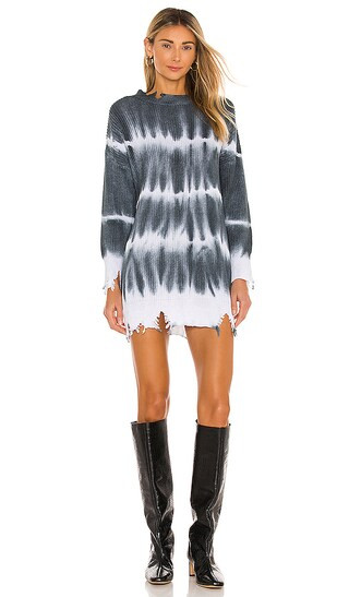 Shia Sweater Dress in Black | Revolve Clothing (Global)