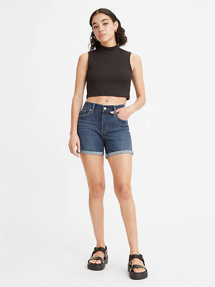 High Rise Mom Women's Shorts | LEVI'S (US)