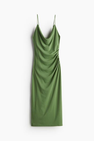 Draped Cowl-neck Dress | H&M (US + CA)