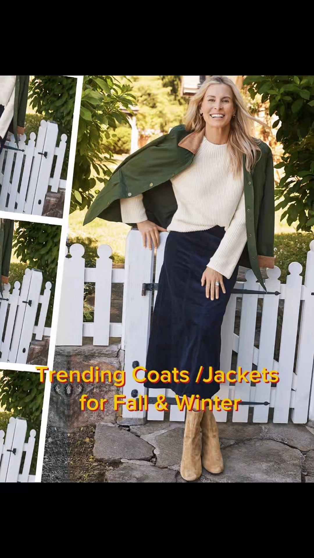 The coat lineup you need for the drop in temp. ❄️✨ I’m currently obsessing over everything from structured trench coats and rugged barn coats to cropped jackets and funnel neck styles for that perfect cozy-chic look. And don't worry, I made sure to include some windbreakers for those unpredictable windy days.

Click the links below to shop these styles directly! 

#LTKUnder50 #LTKStyleTip #WinterWardrobe #CoatSeason #FallFashionTrends #OutwearEssentials
