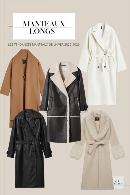 SOLDES HIVER 2022 !
Voici ma sélection de manteaux longs les plus tendance de la saison. 
• Le manteau écharpe dit « scarf jacket » est le plus en vue du moment. Ces modèles Ted Baker, Totême et Cos sont de véritables must have. 
• Le manteau blanc est aussi la valeur sure de l’hiver 2022. J’en ai fait un article sur Mariefrance.fr tant cette tendance manteau est recherchée en ce moment. J’en ai un et non un manteau blanc ne se salit pas si l’on en prend soin. 
• Le manteau en shearling ou effet mouton tient non seulement chaud mais est hyper tendance cette saison. Le modèle Mango est mon coup de cœur absolu. 
• Le trench en similicuir noir : c’est l’incomparable de la saison. J’ai d’ailleurs commandé pour Noël le manteau Bershka chez About You. 

Mon conseil ? Ne perdez pas de temps avant de les acheter : ces pépites vestimentaires partent comme des petits pains ! 
 
#ltkgiftguide #ltkcyberweek #ltksalesalert #ltkunder50 #falloutfit #coat #longcoat #trends

#LTKSeasonal #LTKunder100 #LTKeurope