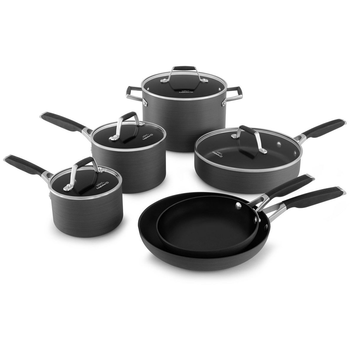 Select by Calphalon with AquaShield Nonstick 10pc Cookware Set | Target
