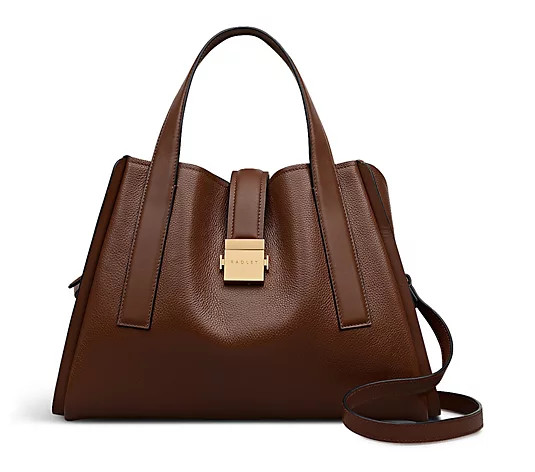 RADLEY Sloane Mews Medium LeatherSatchel - QVC.com | QVC