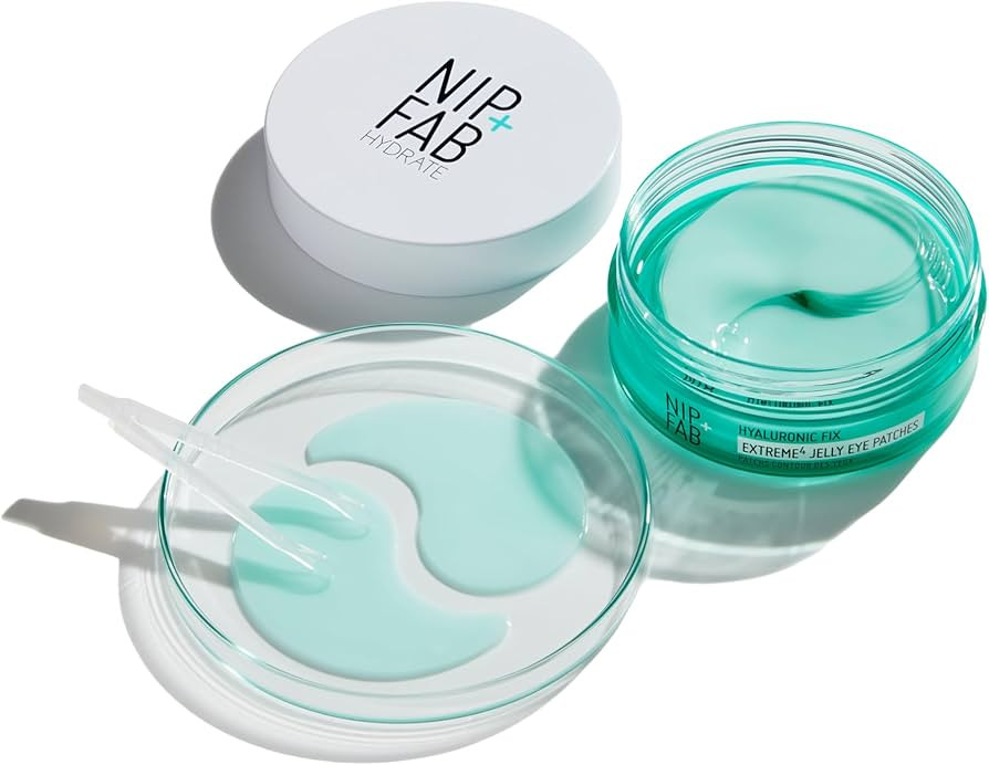 Nip + Fab Jelly Eye Patches for Under Eye, Plumping and Rehydrating, Remove Signs of Tiredness, I... | Amazon (UK)