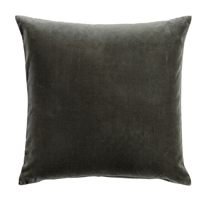 Signature Velvet & Linen Throw Pillow Cover | Ballard Designs, Inc.
