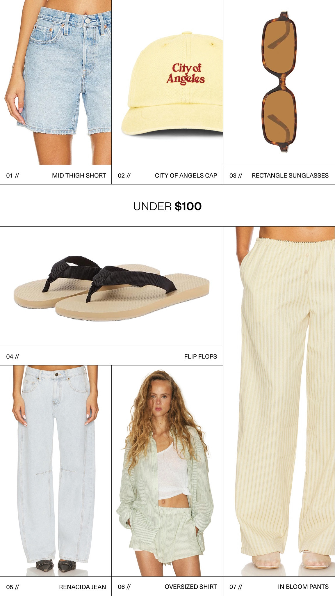 Under $100 

 #LTKSummerEdit #LTKFindsUnder100 #LTKStyleTip
