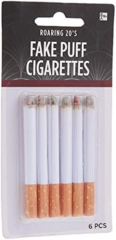 Fake Puff Cigarettes - 3 1/4", 6 Pcs | Amazon (US)