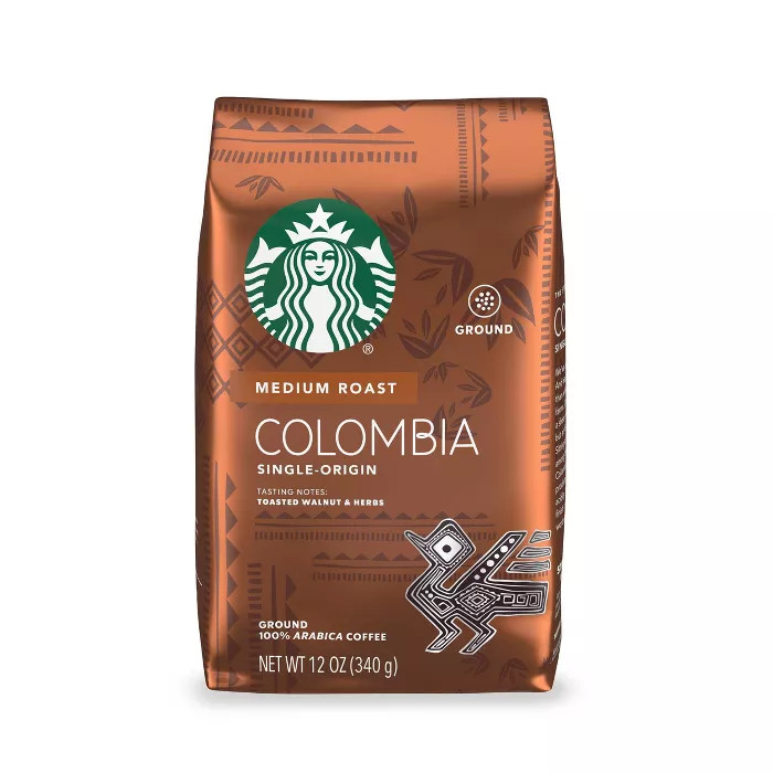 Starbucks Colombia Medium Roast Ground Coffee - 12oz | Target