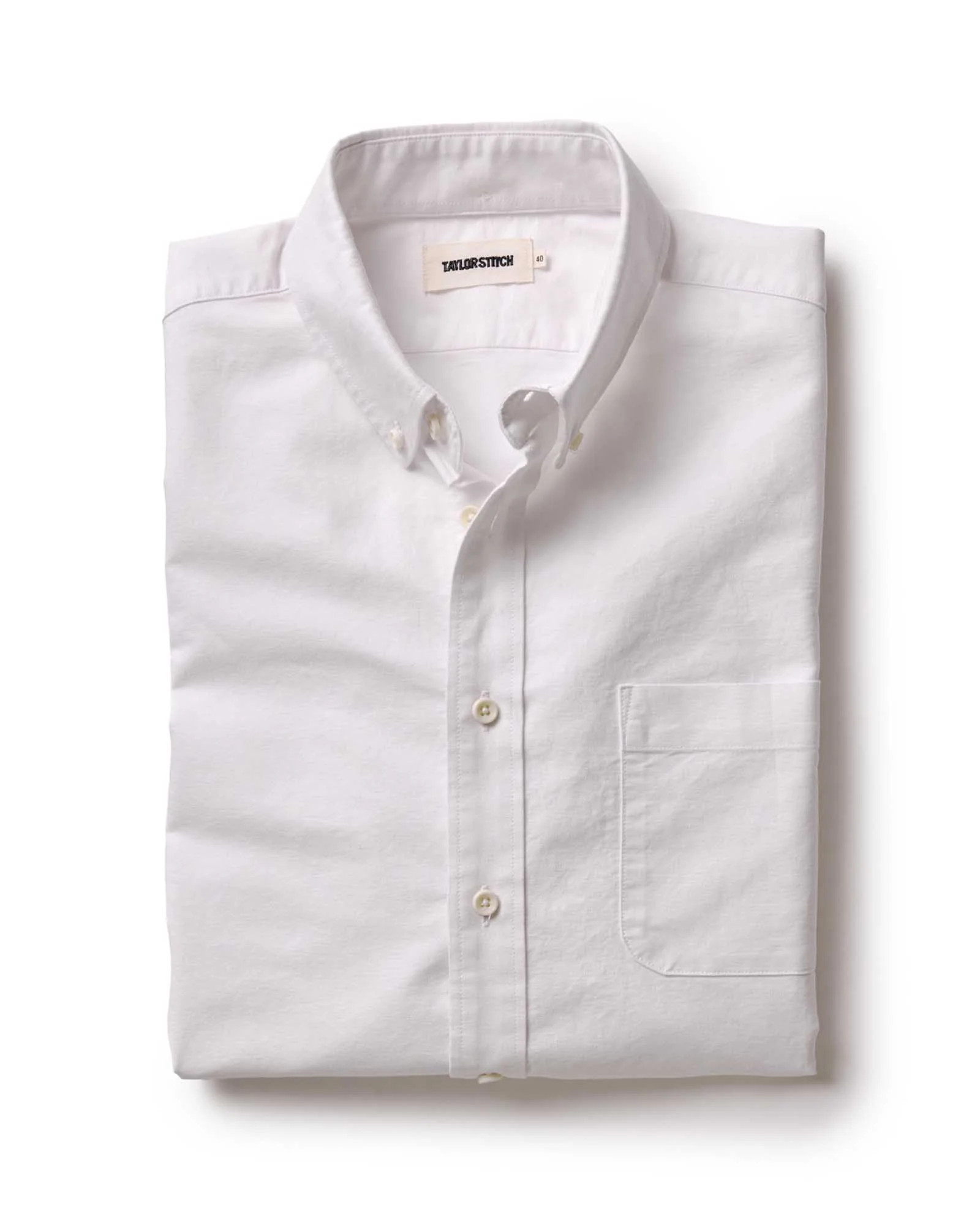 The Jack in White Everyday Oxford | Taylor Stitch