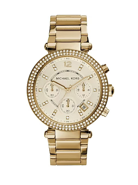 Michael Kors


Parker Pavé Goldtone Stainless Steel Chronograph Bracelet Watch | Saks Fifth Avenue