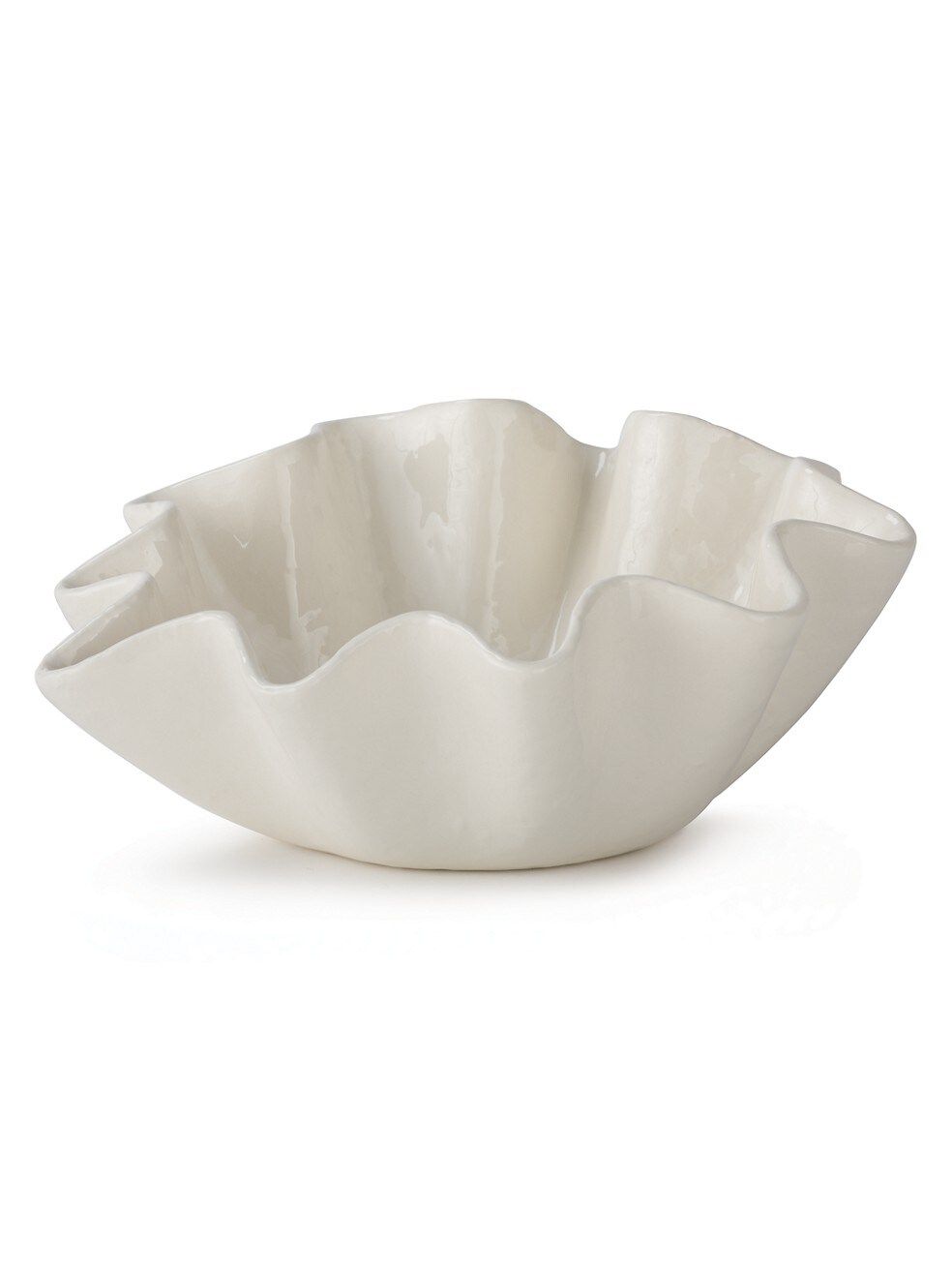 Regina Andrew Large Ruffle Ceramic Bowl | Saks Fifth Avenue