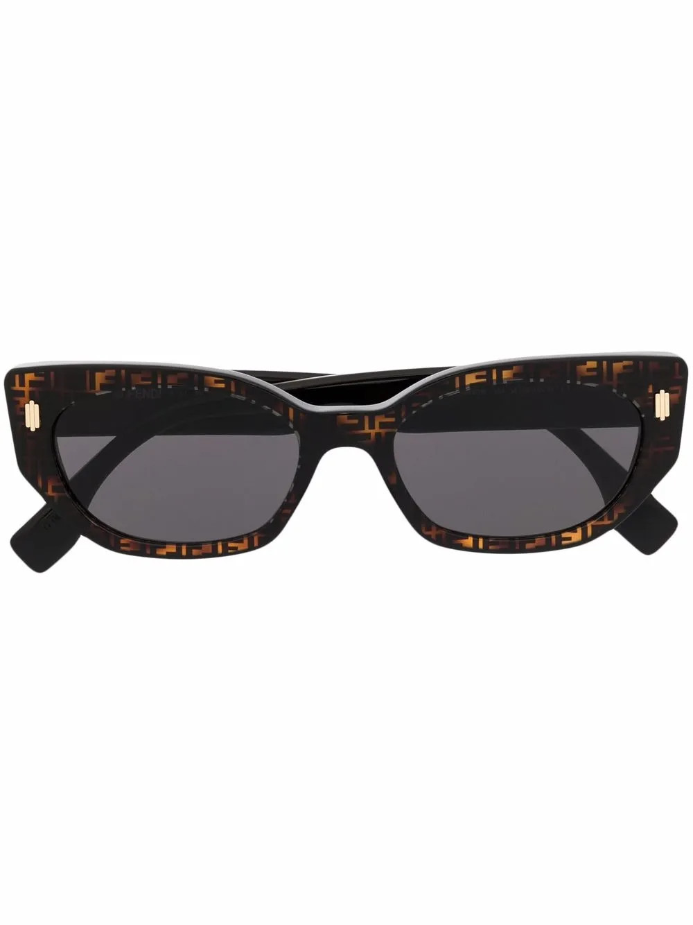 tortoiseshell rectangular-frame sunglasses | Farfetch Global