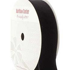 HBC 5/8" Velvet Ribbon 030 Black 5 Yard | Amazon (US)