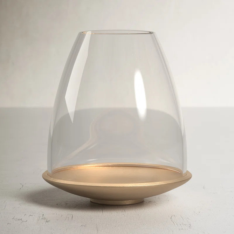 Barrow 12'' H Tabletop Hurricane | Wayfair North America