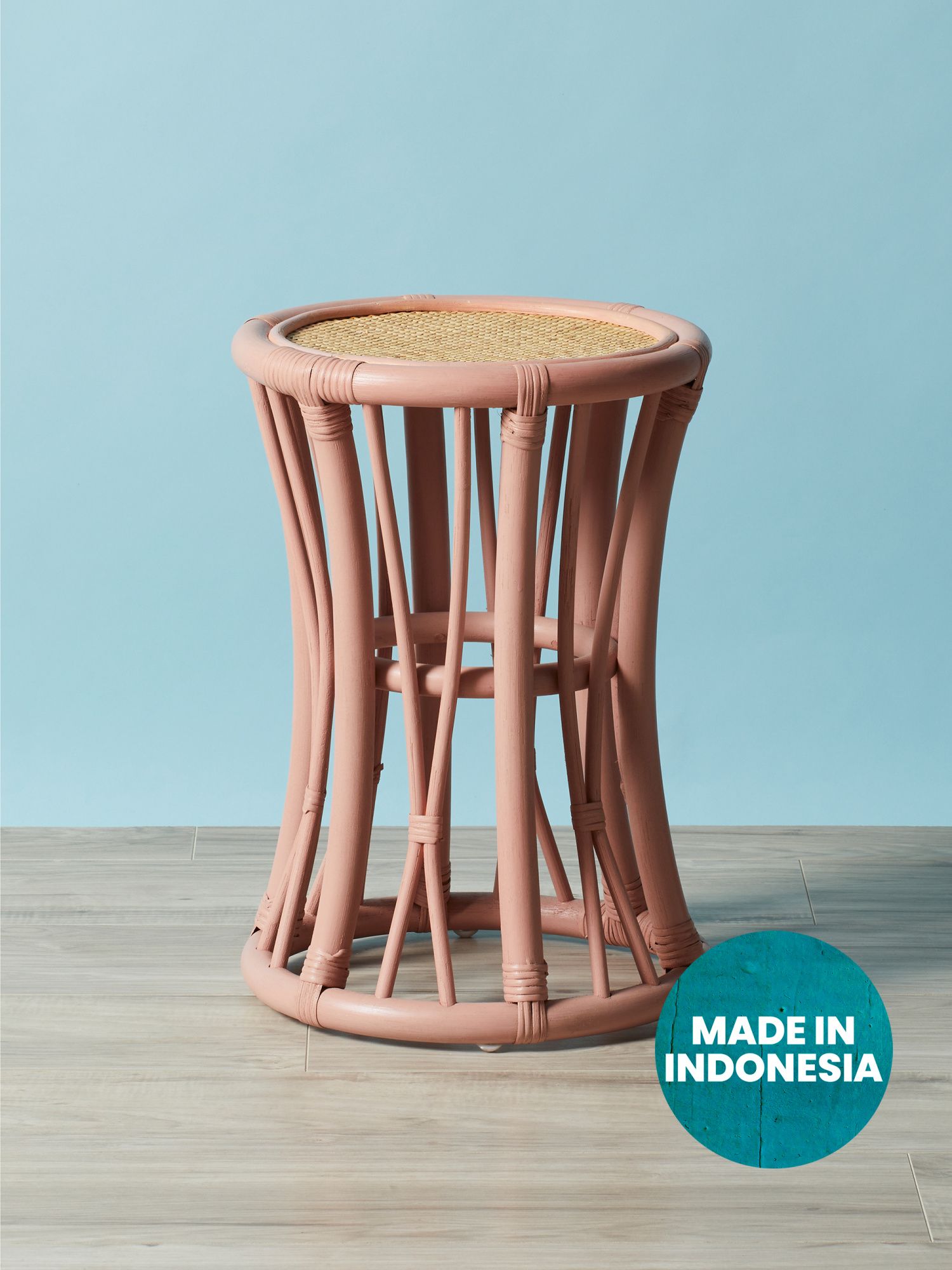 19in Rattan Side Table | Accent Furniture | HomeGoods | HomeGoods