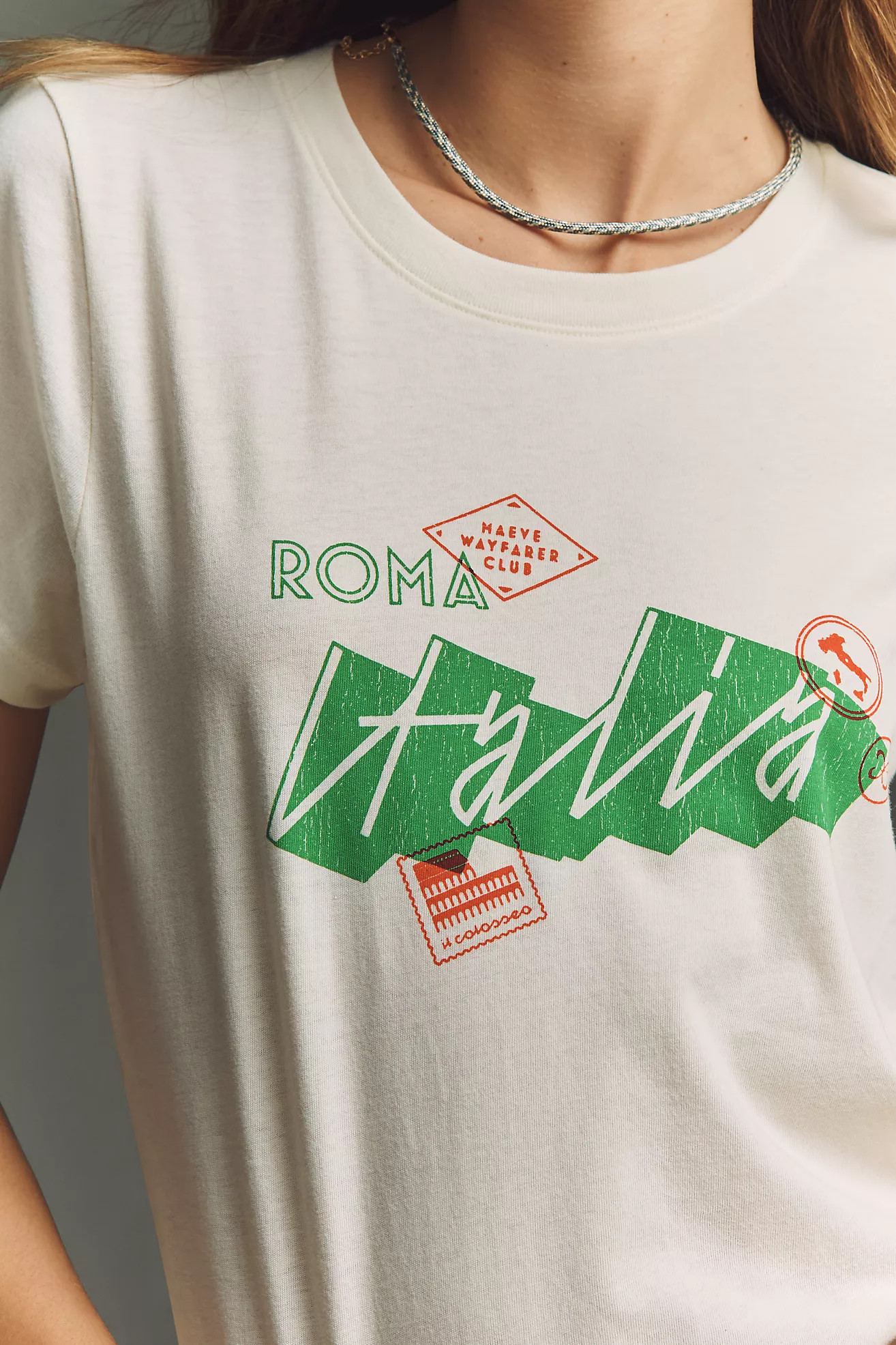 Evelyn Short-Sleeve Tee by Maeve | Anthropologie (US)