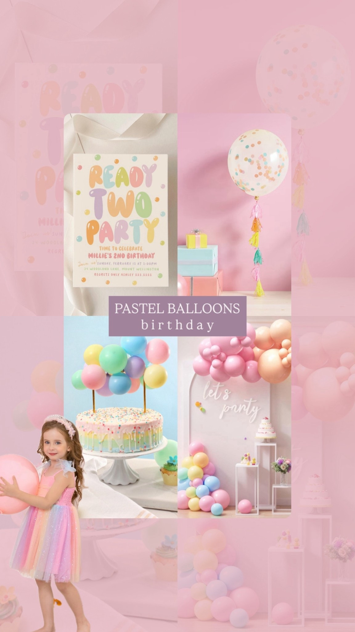 Pastel Balloons Birthday Party

#LTKKids #LTKmomlife
