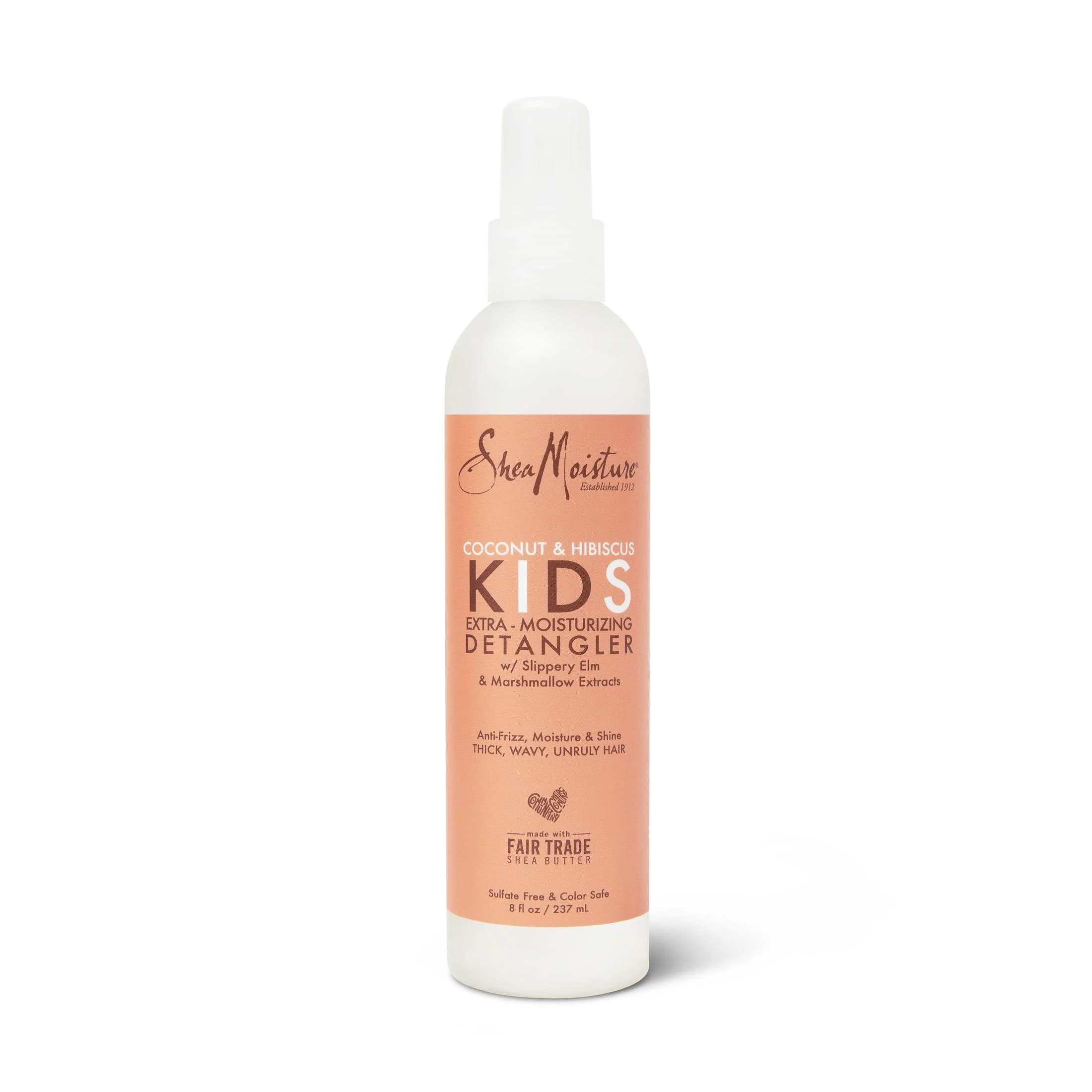 SheaMoisture Kids Extra Moisturizing Detangler hairspray with Slippery Elm, 8 fl oz | Walmart (US)