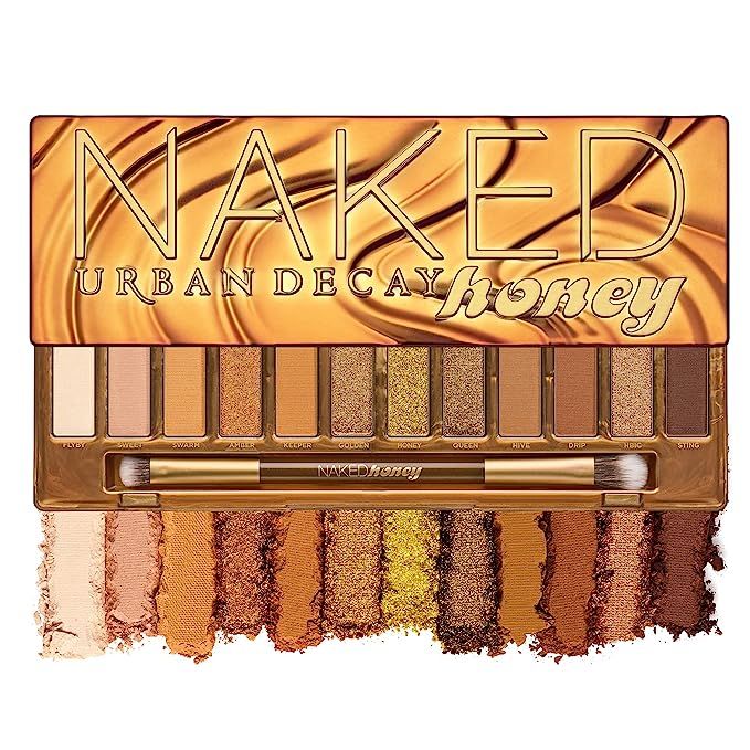 Urban Decay Naked Honey Eyeshadow Palette, 12 Golden Neutral Shades - Ultra-Blendable, Rich Color... | Amazon (US)