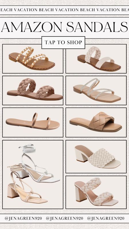 Summer Sandals | Amazon Sandals | Slide Sandals | Summer Heels 

#LTKunder50 #LTKshoecrush #LTKunder100