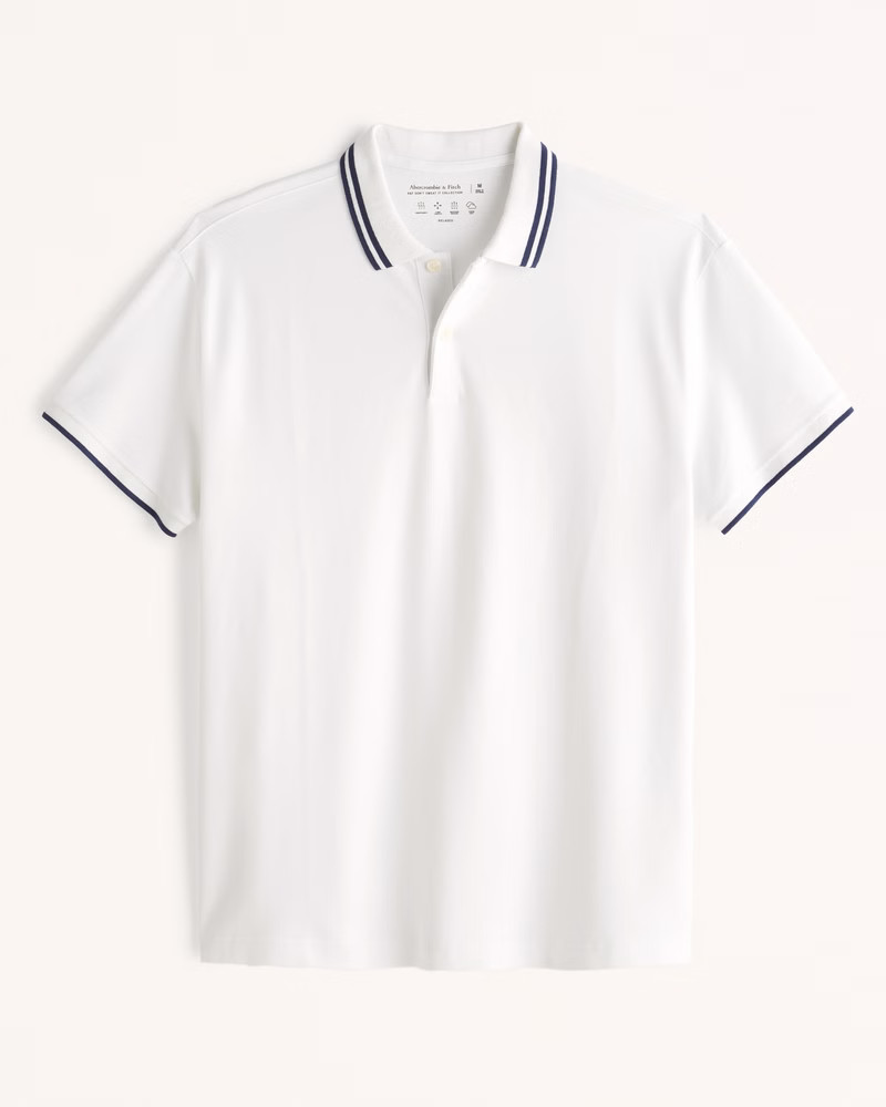Men's A&F Don't Sweat It Polo | Men's | Abercrombie.com | Abercrombie & Fitch (US)