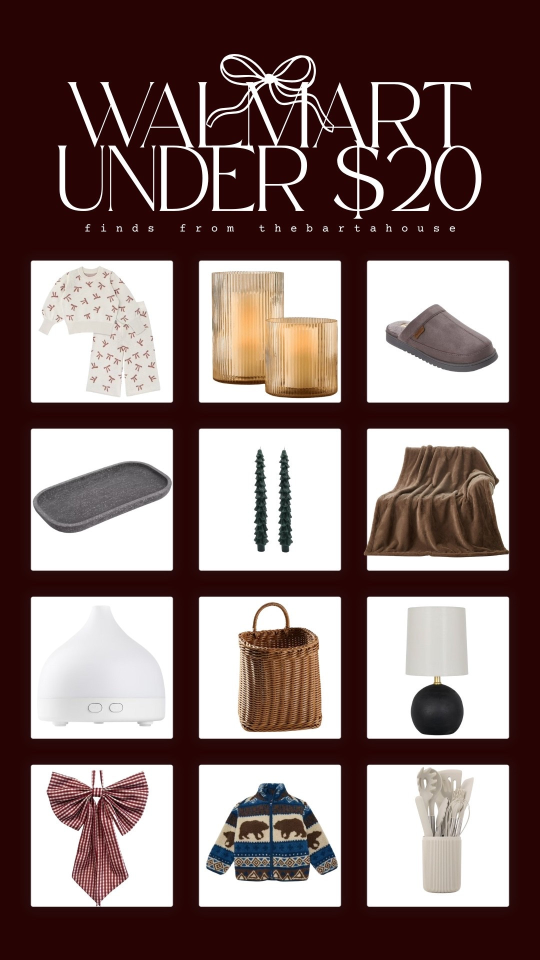 Walmart finds under $20- many would make great gifts! 

#LTKHome #LTKHoliday #LTKGiftGuide