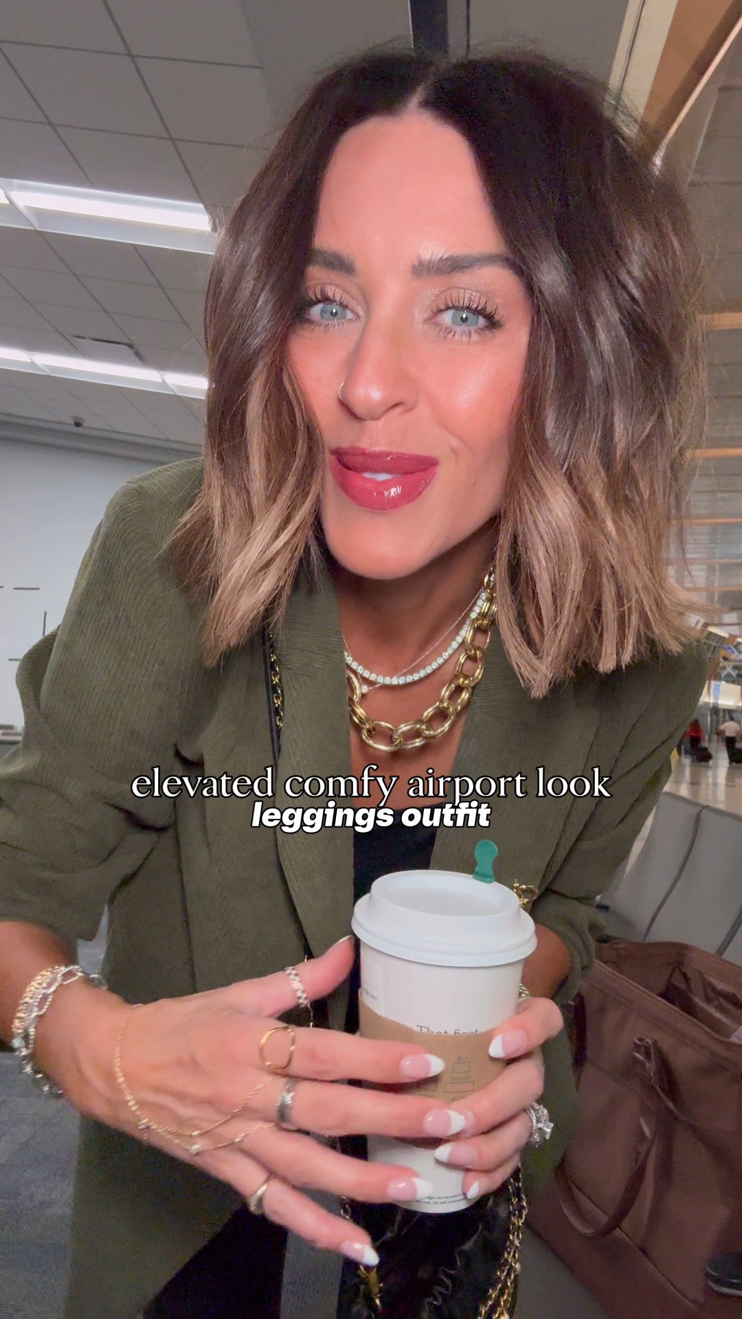 Easy airport look
Blazer - size M
Leggings - size M
Tank - size S


#LTKTravel #LTKFindsUnder50 #LTKFindsUnder100