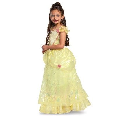 Toddler Deluxe Disney Princess Belle Halloween Costume Dress | Target