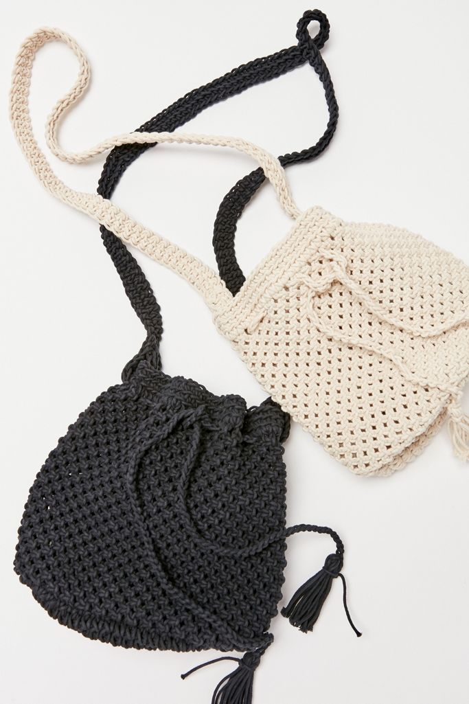 Jade Crochet Bucket Bag | Urban Outfitters (US and RoW)