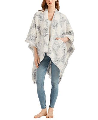 Premier Comfort Alpine Valley Cozy Sherpa Wrap, 50 | Macy's