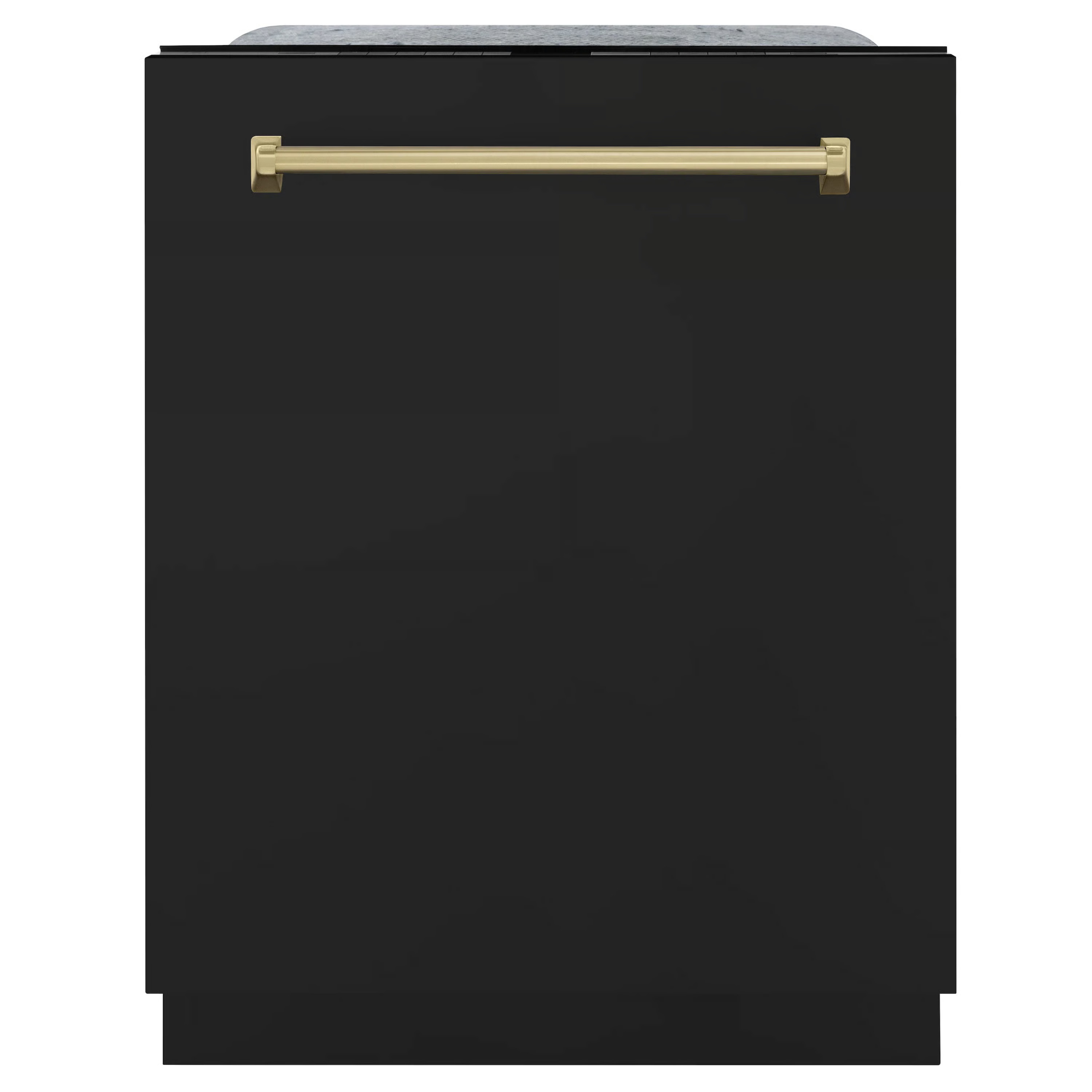 ZLINE Autograph Edition 24 in. Monument Series Top Touch Control Tall Tub Dishwasher in Black Mat... | Wayfair North America