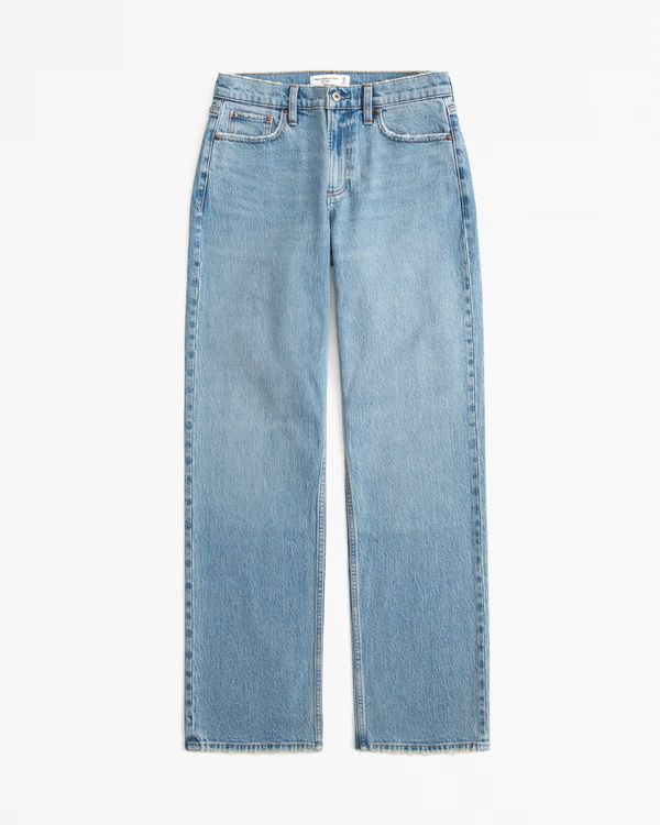 Women's Low Rise Baggy Jean | Women's | Abercrombie.com | Abercrombie & Fitch (US)