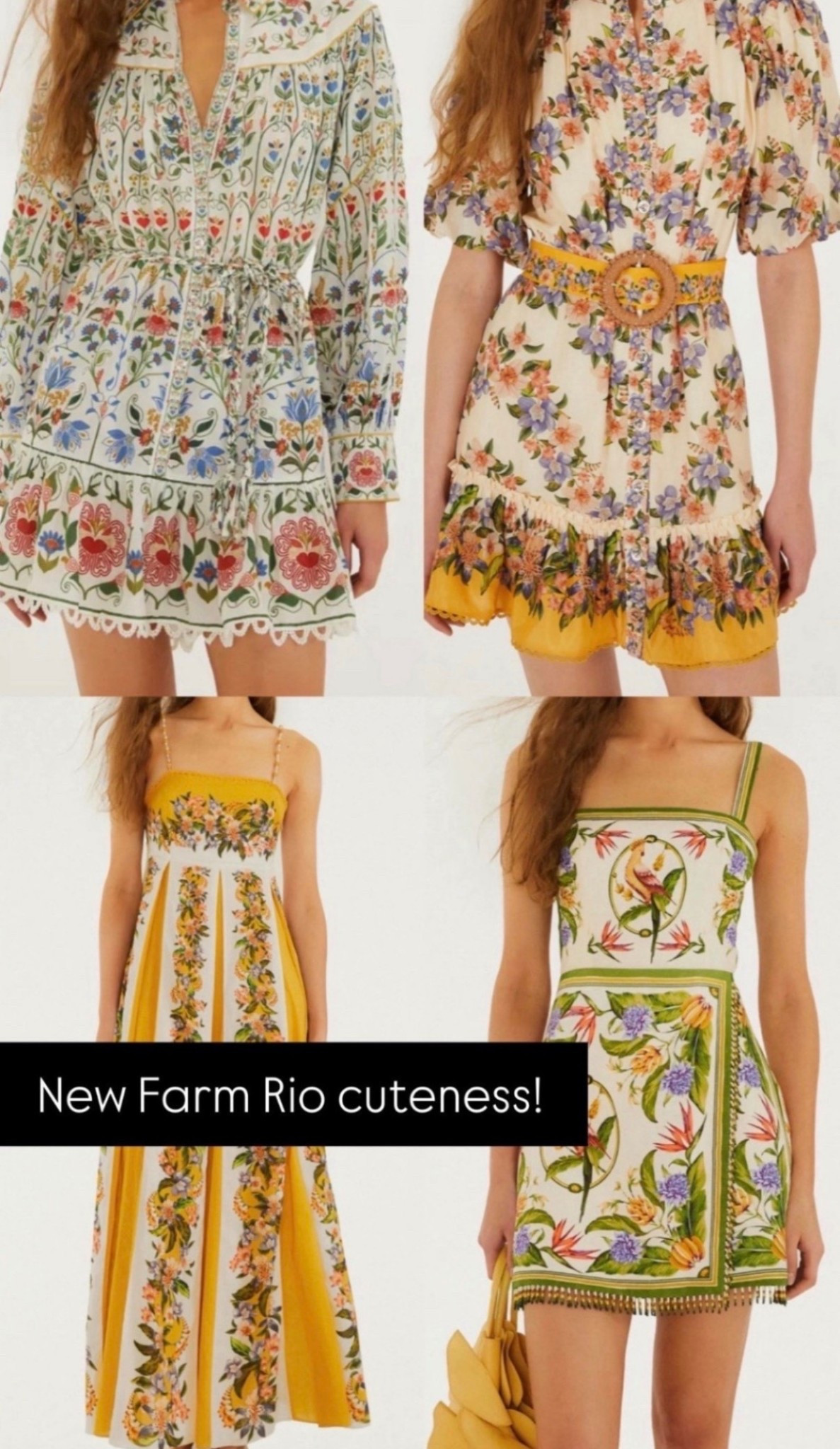 Farm Rio dress
Dress
Floral dress 
Vacation 

#LTKSeasonal