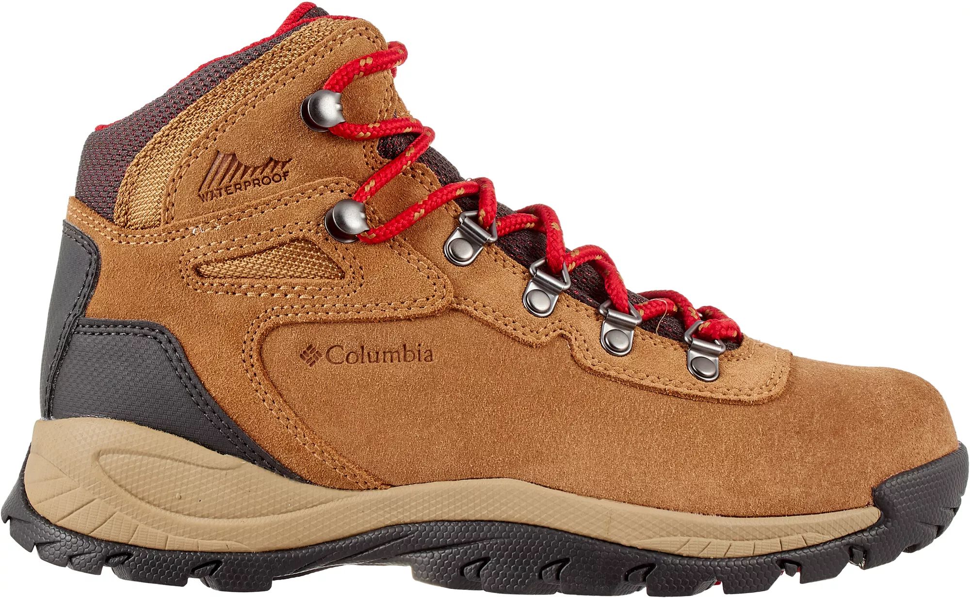 Women's Columbia Newton Ridge Plus Amped Waterproof Hiking Boots, Size: 6.0, Elk | Dick's Sporting Goods