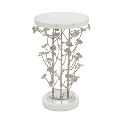Marble Top Pedestal End Table | Wayfair North America